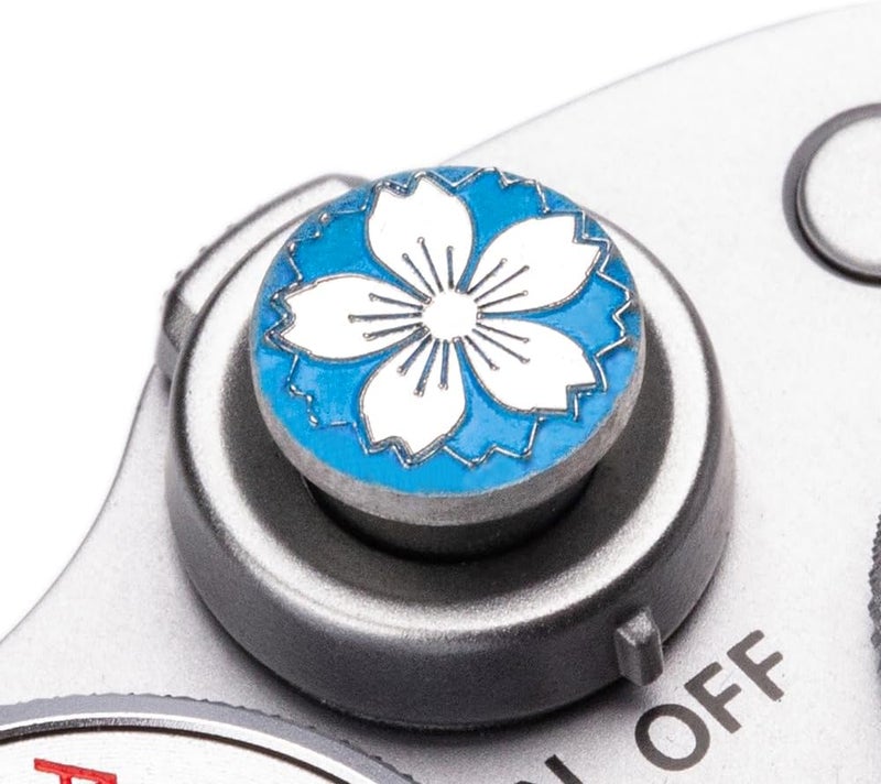 DBZZ Camera Metal Shutter Buttons for FUJIFILM X100VI X100V XPro3 XPro2 XPro1 X-T4 X-T3 X-T50 X-T30 for NikonZF Z5 Z6 for Canon (Blue-Shutter Decorative Button) - Image 2